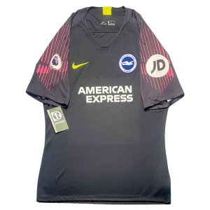 Brighton 2019/20 Black Goalkeeper Shirt Front View
