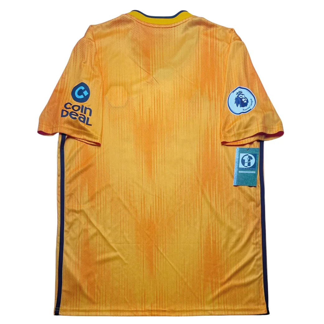 Wolves 2019/20 Home Shirt Back View