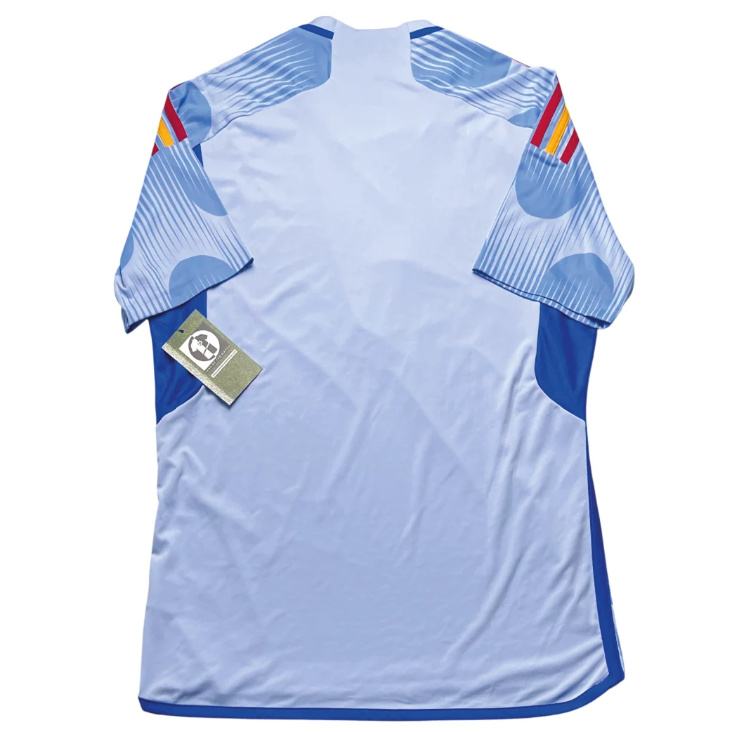 Spain 2022 Away Shirt Back View