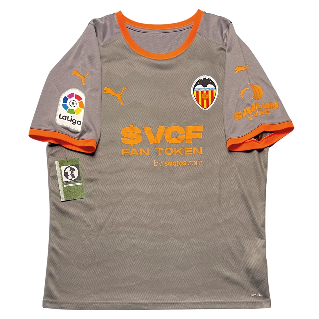 Valencia 2021/22 4th Shirt Front View
