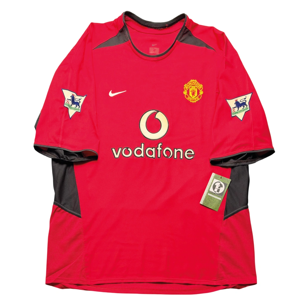 Manchester United 2002/04 Home Shirt - Keane #16 Front View