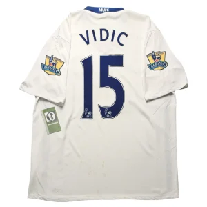 Manchester United 2008/09 Away Shirt - Vidic #15 Back View