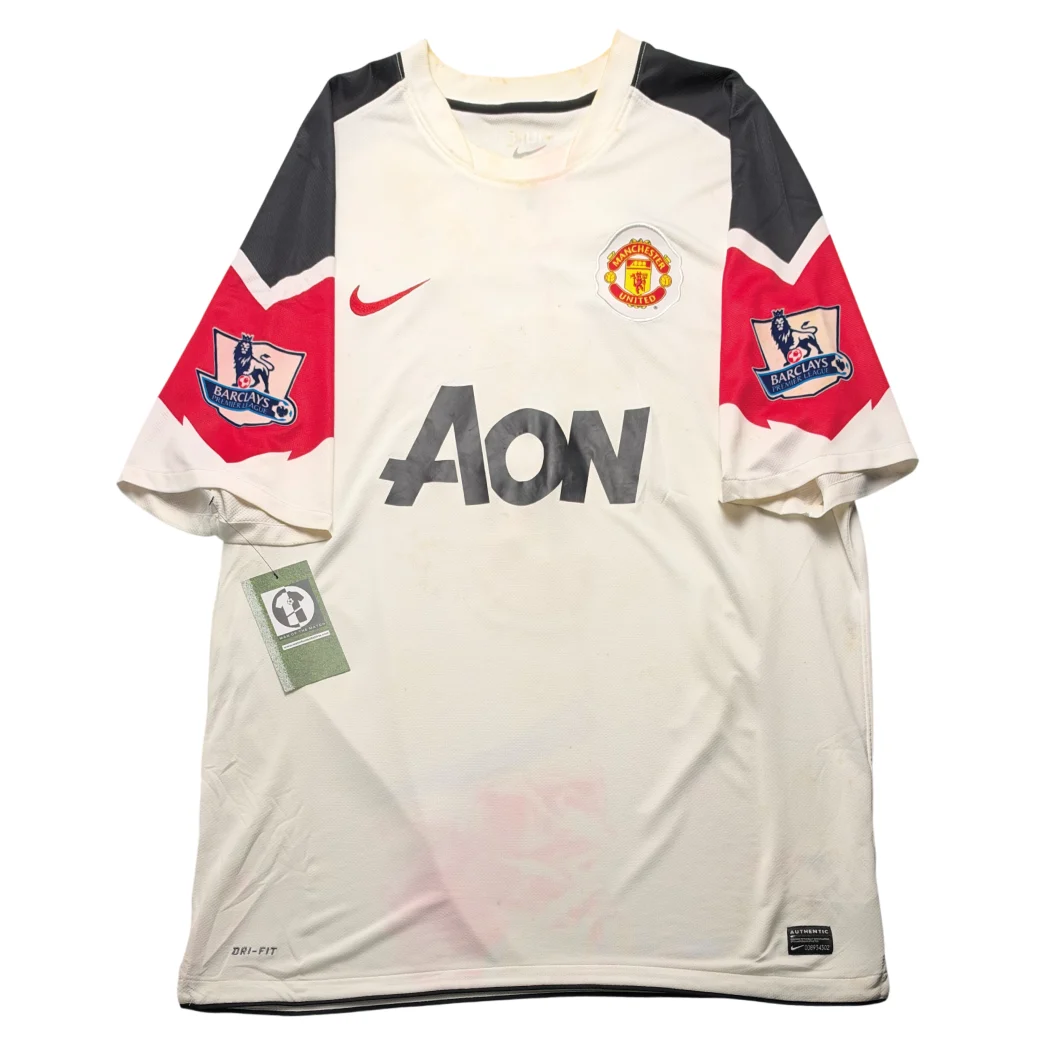 Manchester United 2010/11 Away Shirt - Evra #3 Front View