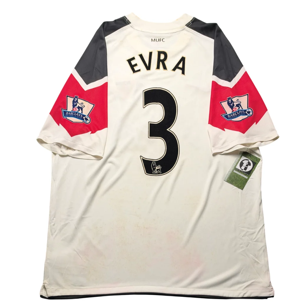 Manchester United 2010/11 Away Shirt - Evra #3 Back View
