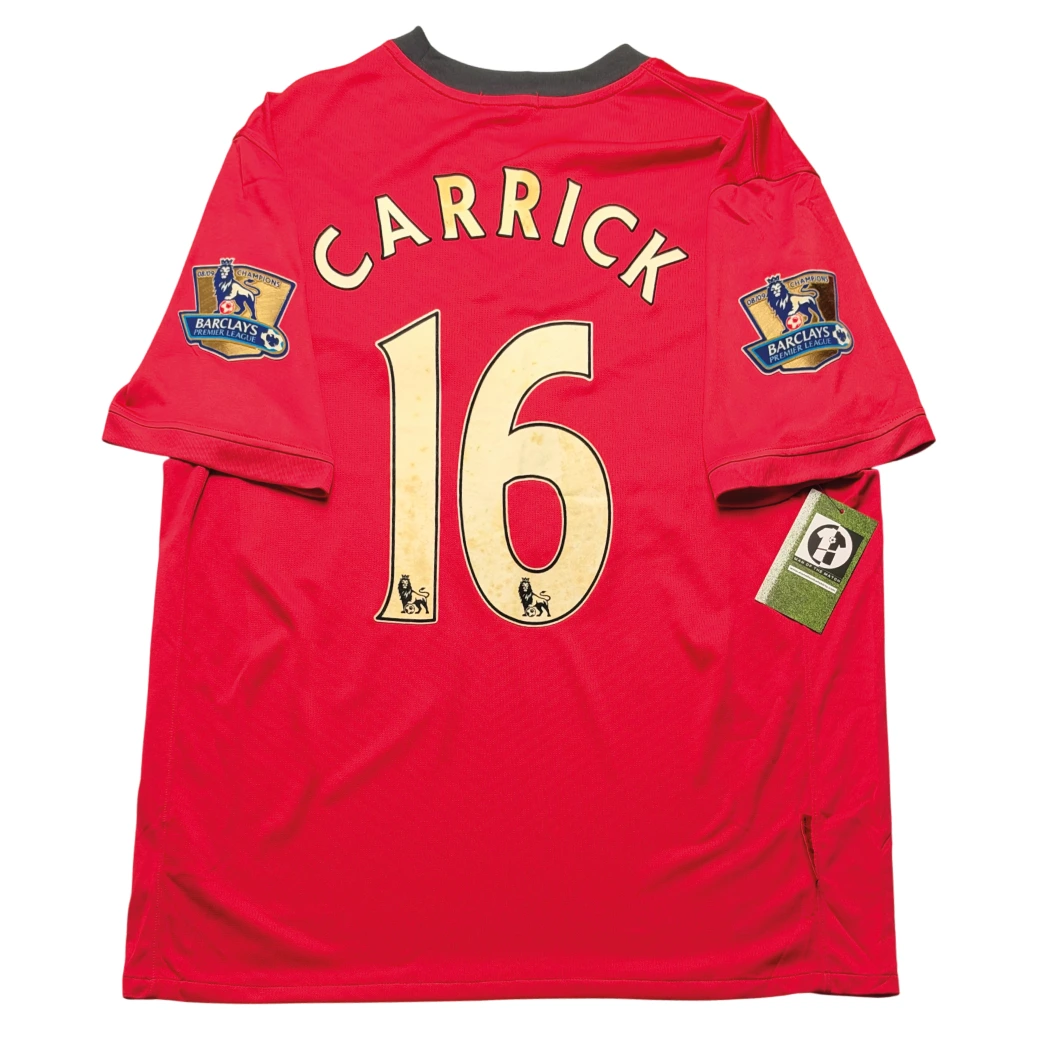 Manchester United 2009/10 Home shirt - Carrick #16 Back View